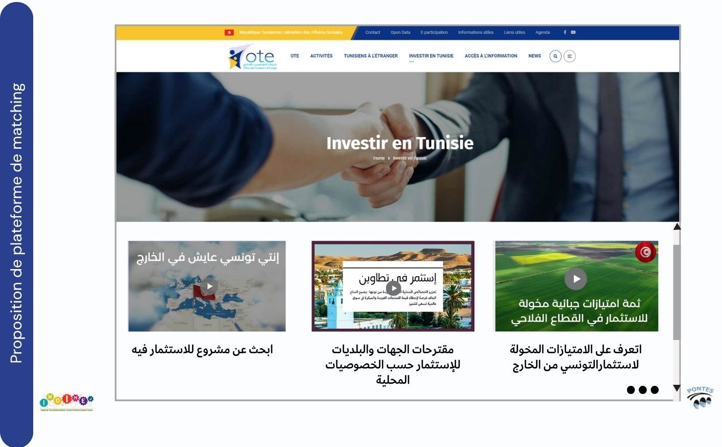 Proposta della piattaforma FORSA per l'investimento della diaspora tunisina